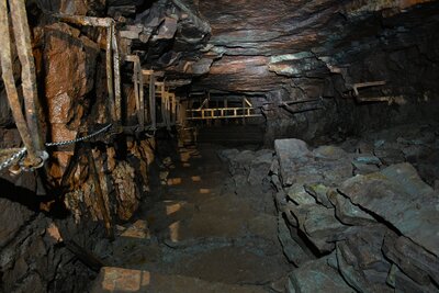 Měděný důl Bohumír, spodní patro