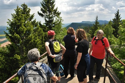 Na vyhlídce Supí hnízdo