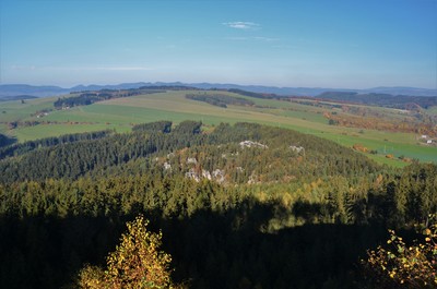 Kočičí skály z Ostaše