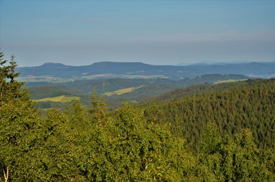 Z rozhledny na Žaltmanu