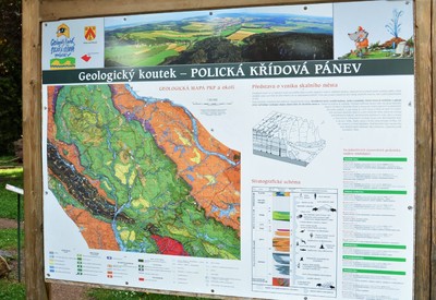 Geokoutek Polická křídová pánev