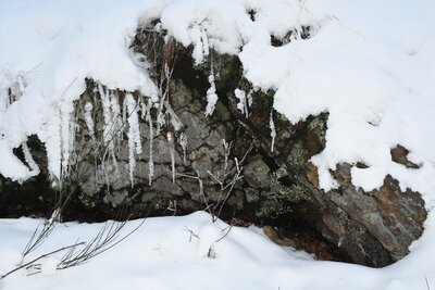 Ventarola v úbočí vrchu Stachoń