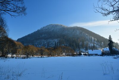 Vrchol Stożek Wielki u Unislawi