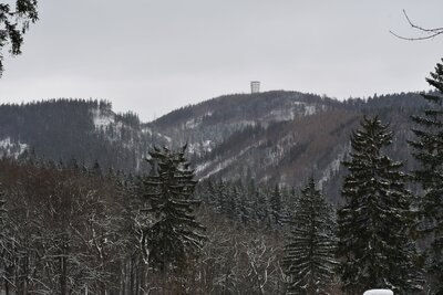 Nová rozhledna na hoře Dzikowiec