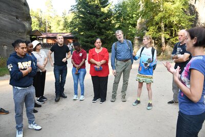 Návštěva z globálních geoparků UNESCO