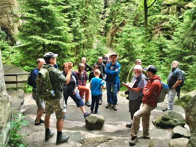 Prohlídka Adršpašských skal s geologem a horolezcem