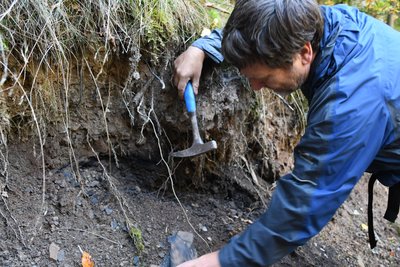 Povrchový výchoz černého uhlí v radvanickém souslojí