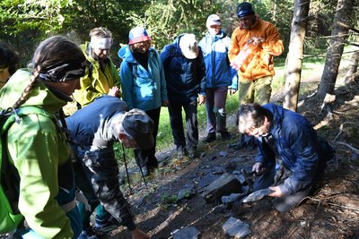 Výsypky hornin z uhlonosných vrstev