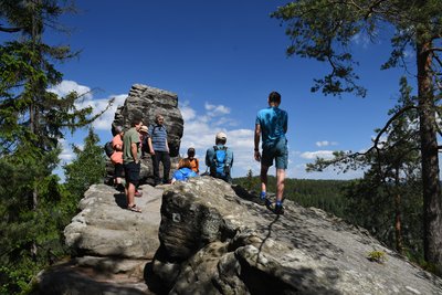Velká výprava Teplickými skalami