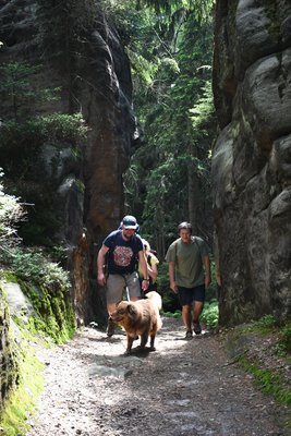 Velká výprava Teplickými skalami