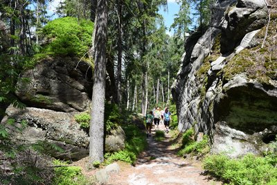 Velká výprava Teplickými skalami