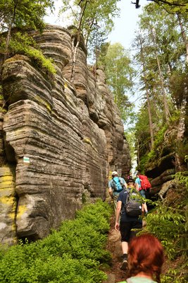 Velká výprava Teplickými skalami