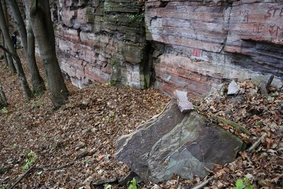 Permská stěna v Hynčicích