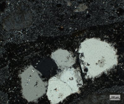 Ryolitový tuf z Vysoké skály