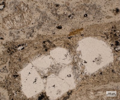 Ryolitový tuf z Vysoké skály