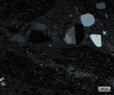 Ryolitový tuf z Vysoké skály