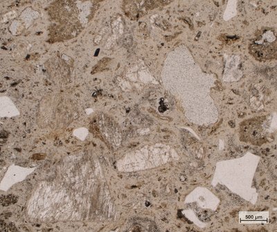 Ryolitový tuf z Vysoké skály