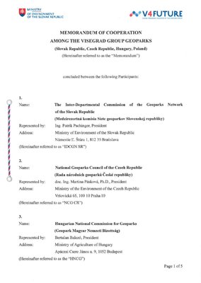 Setkání geoparků V4 v Banské Štiavnici