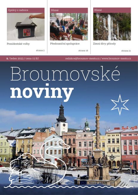 Broumovské noviny 2023 - 1
