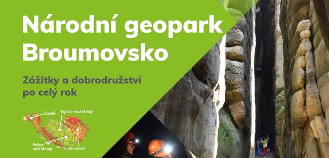 Národní geopark Broumovsko - Zážitky a dobrodružství po celý rok