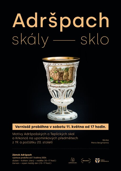 Adršpach - skály - sklo