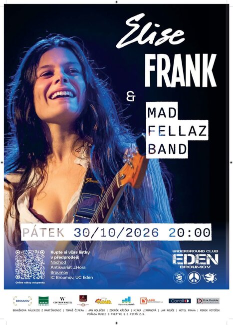 Koncert: Elise Frank & Mad Fellaz Band