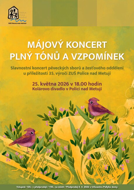 Májový koncert plný tónů a vzpomínek