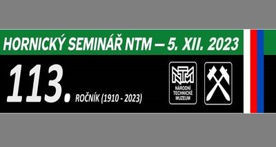 Hornický seminář Národního technického muzea 2023